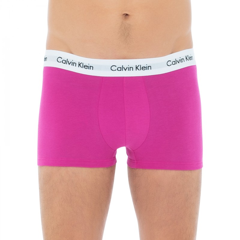 CalvinKlein_3-erSet_LowRise_Trunks_Grau,Pink&Lila