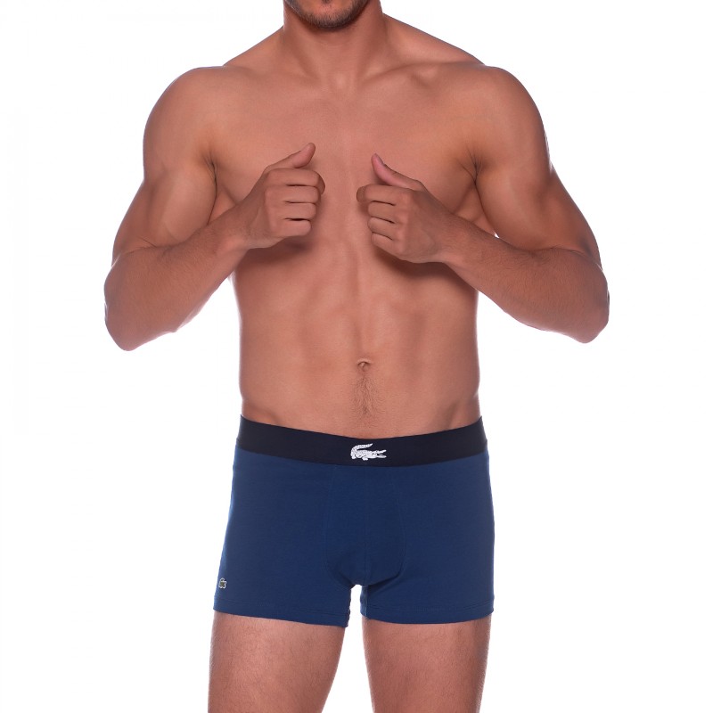 Boxerman_Boxershorts_Herrenunterwäsche_Retroshorts_Lacoste_3-er Set_Trunks_Blau