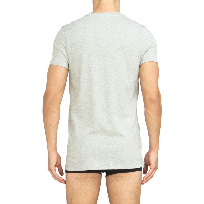 Boxerman_Calvin Klein_3-er Set_T-Shirt_Weiß_Schwarz_Grau