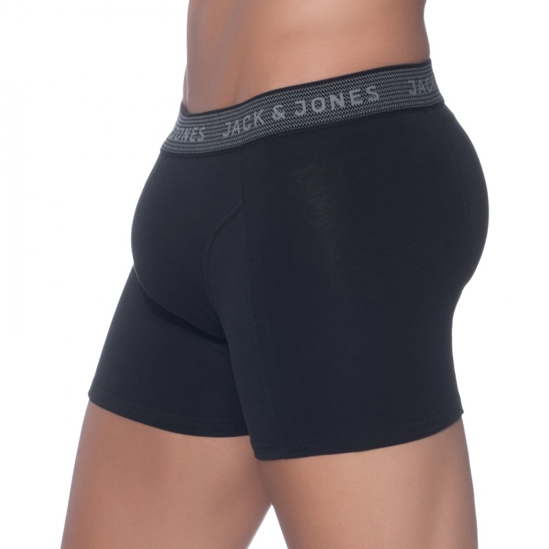 Jack & Jones_3-er Set_Trunks_Schwarz