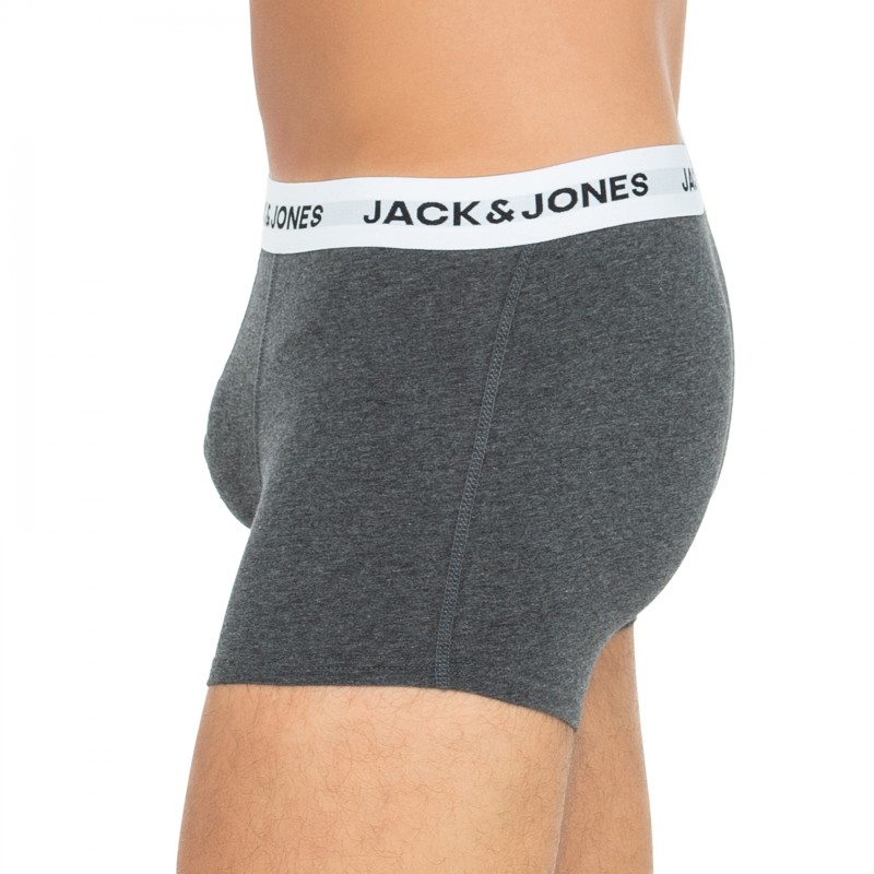 Jack & Jones_5-er Set_Trunks_Schwarz Blau Grün & Grau