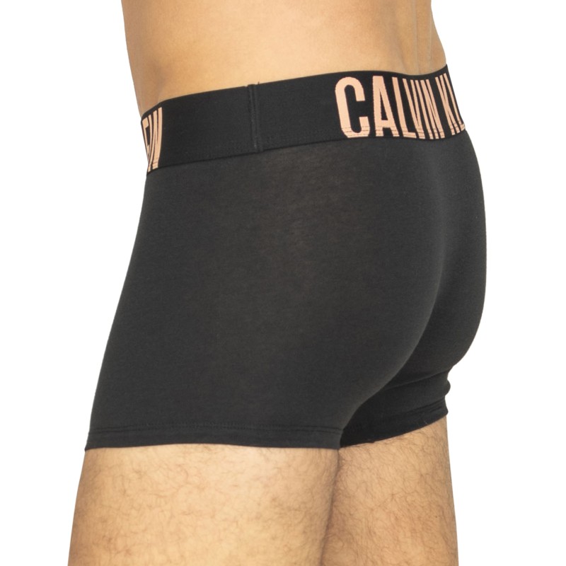 Calvin Klein 3-er Set Boxer Briefs Schwarz mit verschiedenfarbigem Webbund