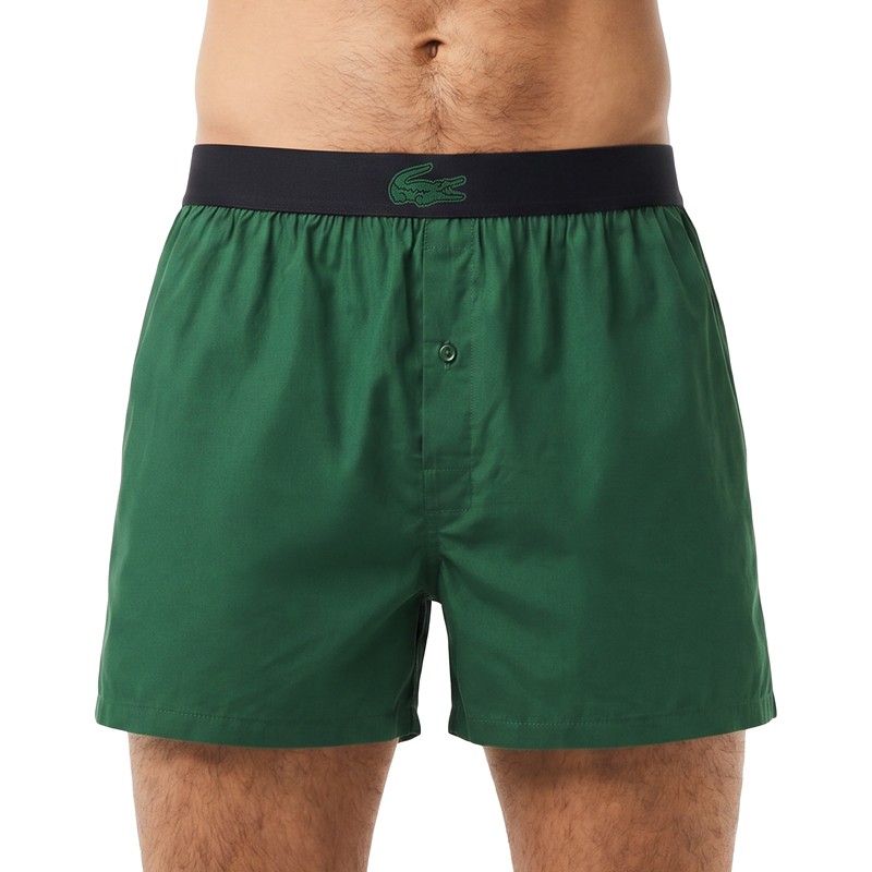 Lacoste_Boxershorts_Dunkelblau_Grün