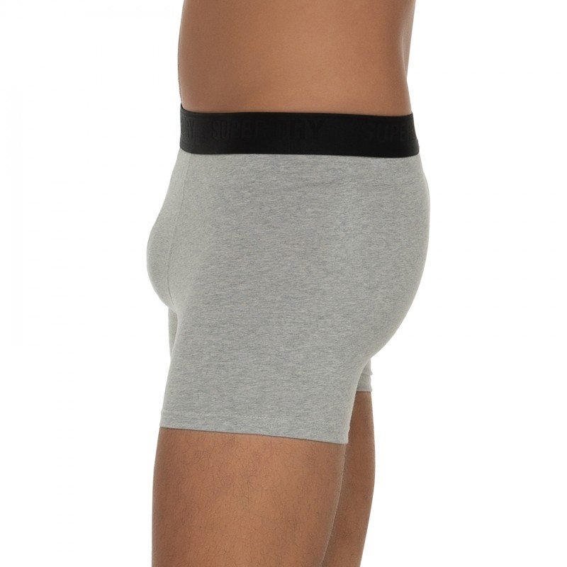 Boxerman_Herrenunterwäsche_Boxershorts_Superdry_3-er Set_Boxer Briefs_Schwarz Grau