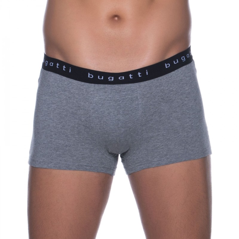 Bugatti_3-erSet_Trunks_Weiß,Schwarz&Grau