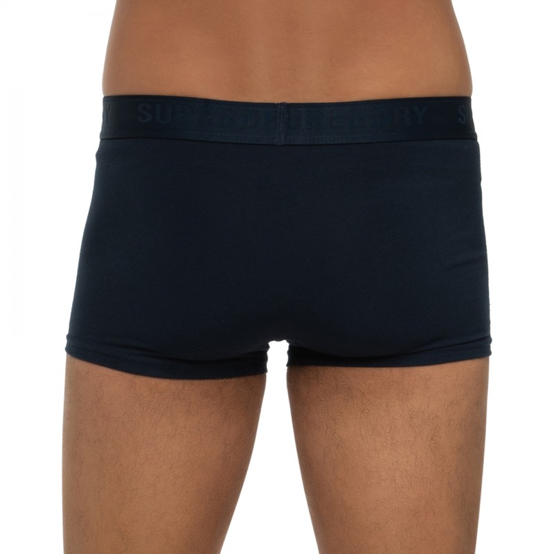 Boxerman_Herrenunterwäsche_Boxershorts_Superdry_3-er Set_Trunks_Blau