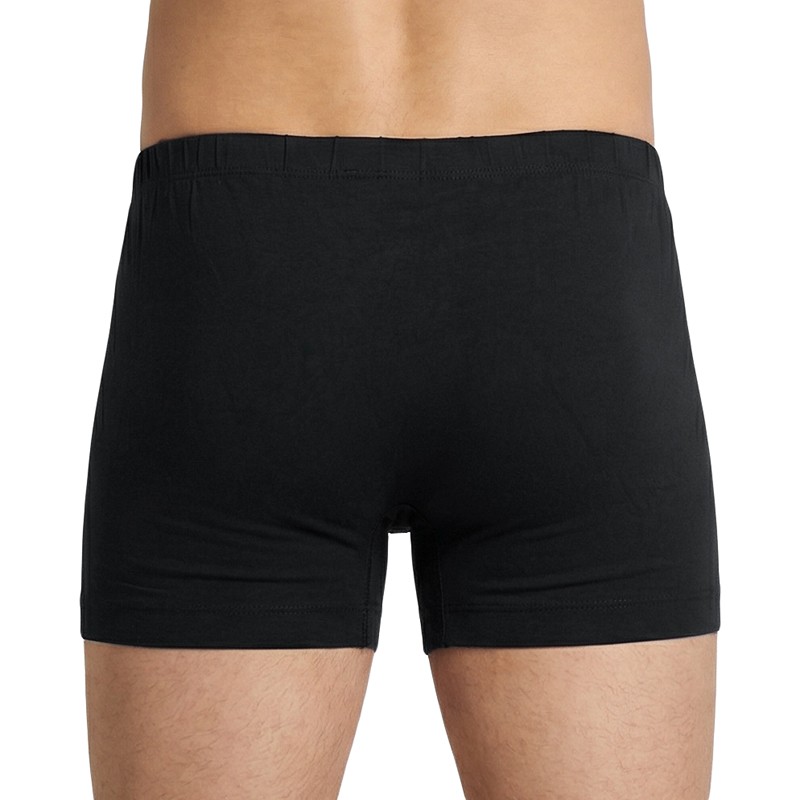 Schiesser_2-er Set_Shorts_Blau_gestreift_Schwarz