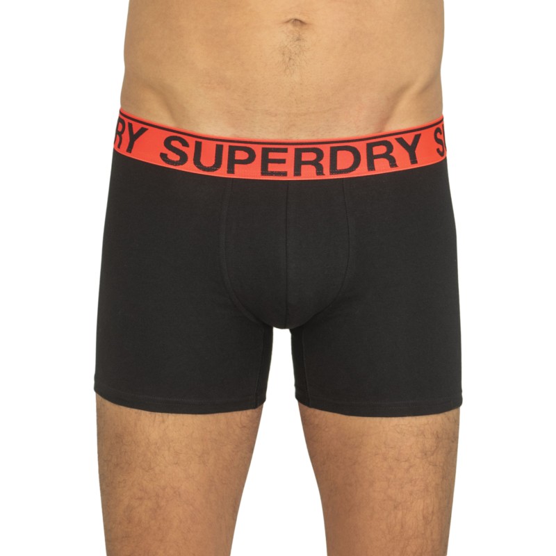 Superdry_2-erSet_BoxerBriefs_Schwarz_Gestreift