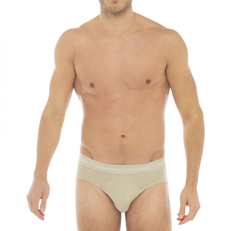 CalvinKlein_5-erSet_Slips_Pink,Grau,Orange,Schwarz&Beige