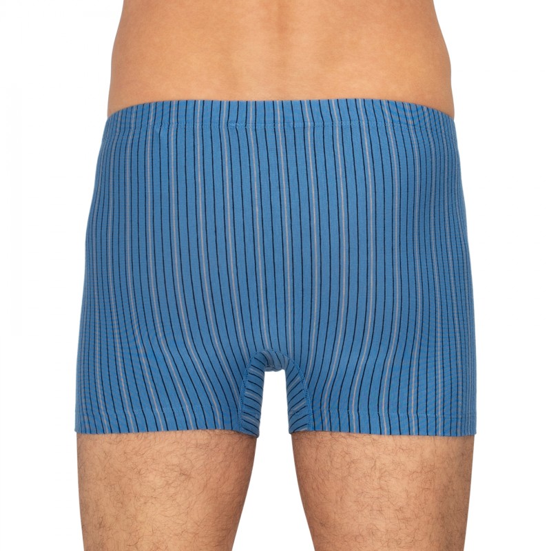 Schiesser_3-erSet_Trunks_Dunkelblau&Blau_gestreift