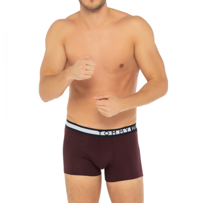 TommyHilfiger_3-erSet_Trunks_Blau_mitverschiedenfarbigemWebbund