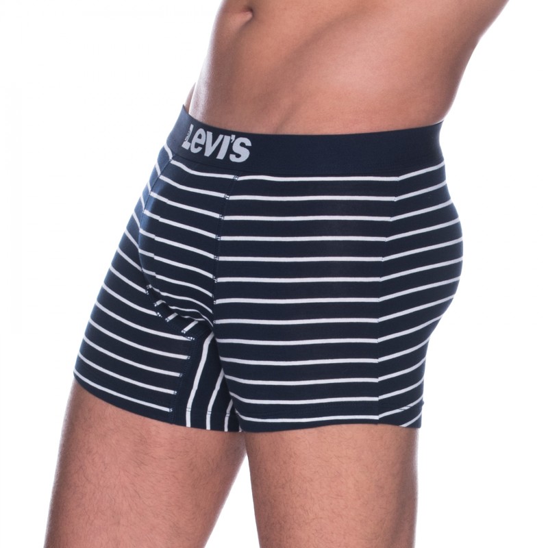 Levi's_2-er Set_Boxer Briefs_Dunkelblau_Gestreift