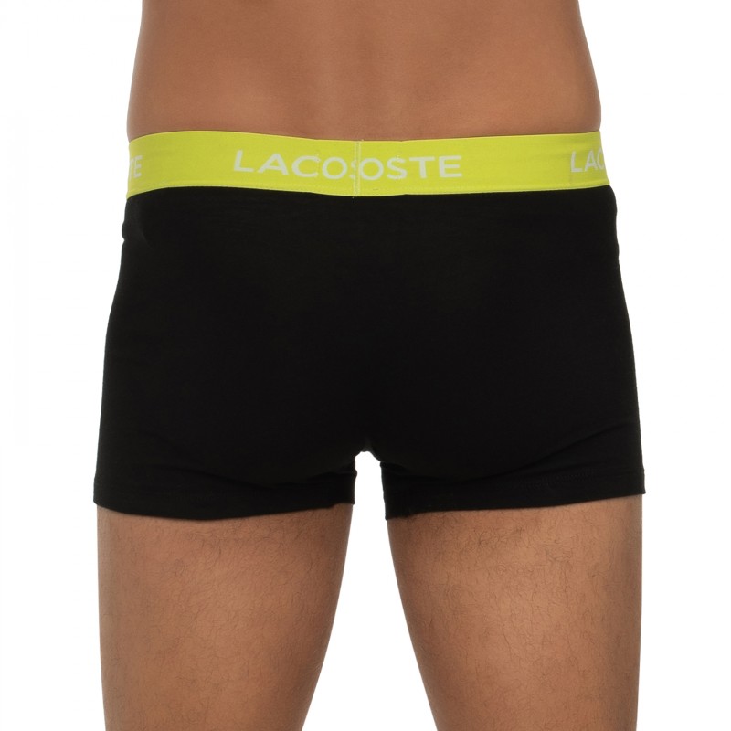Boxerman_Herrenunterwäsche_Boxershorts_Lacoste_3-er Set_Trunks-Schwarz