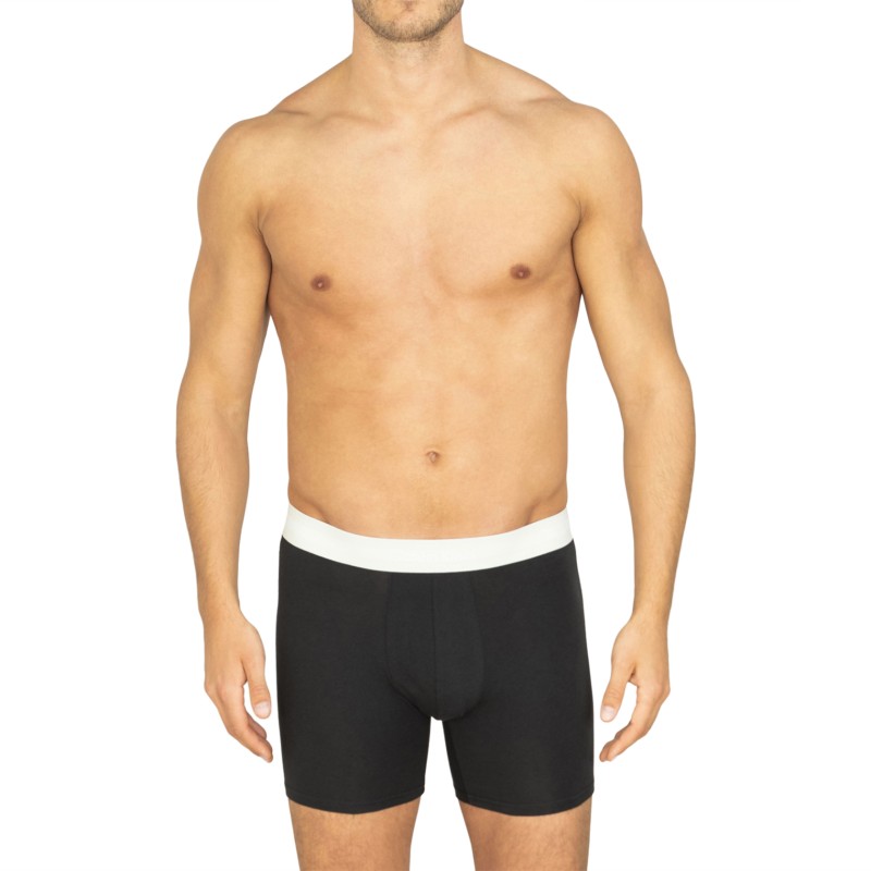 CalvinKlein_3-erSet_BoxerBriefs_Schwarz_mitverschiedenfarbigemWebbund