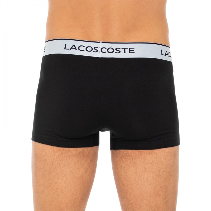 Boxerman_Herrenunterwäsche_Boxershorts_Lacoste_3-er Set_Trunks_Schwarz