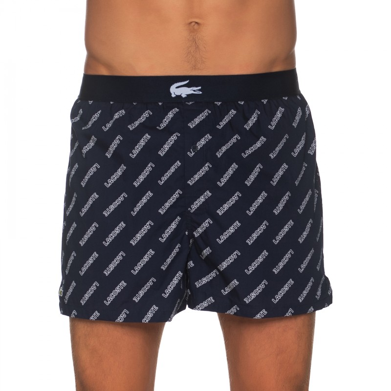 Boxerman_Herrenunterwäsche_Lacoste_3-er Set_Boxershorts_Blau_mit Logo-Muster