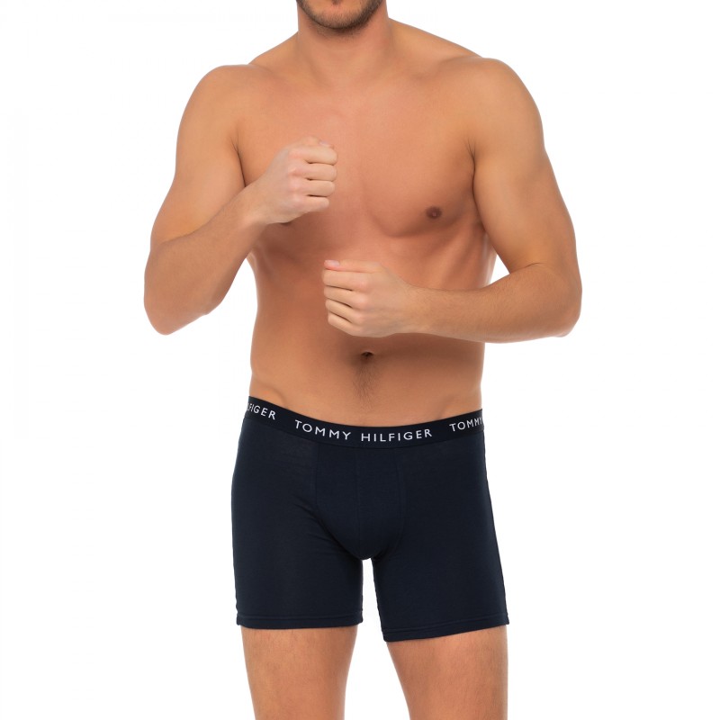 Boxerman_Herrenunterwäsche_Tommy Hilfiger_3-er Set_Boxer Briefs_Schwarz