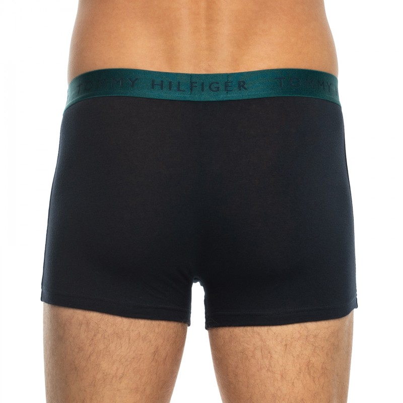 TommyHilfiger_3-erSet_Trunks_Blau_mitverschiedenfarbigemWebbund