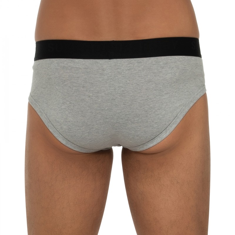 Boxerman_Herrenunterwäsche_Superdry_3-er Set_Slips_Grau