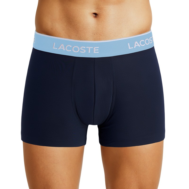 Boxerman_Herrenunterwäsche_Boxershorts_ Lacoste_5-er Set_Trunks_Dunkelblau