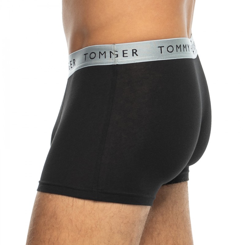 TommyHilfiger_3-erSet_Trunks_mitverschiedenfarbigemWebbund