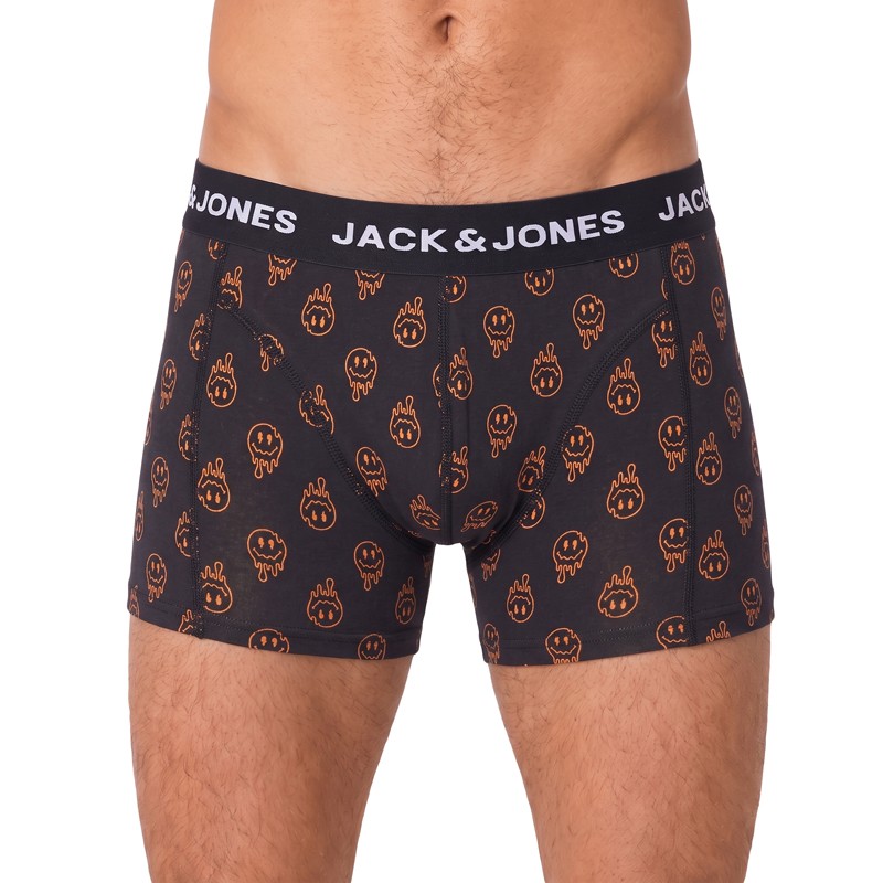 Jack & Jones 5-er Set Trunks Dunkelblau Schwarz verschiedene Muster