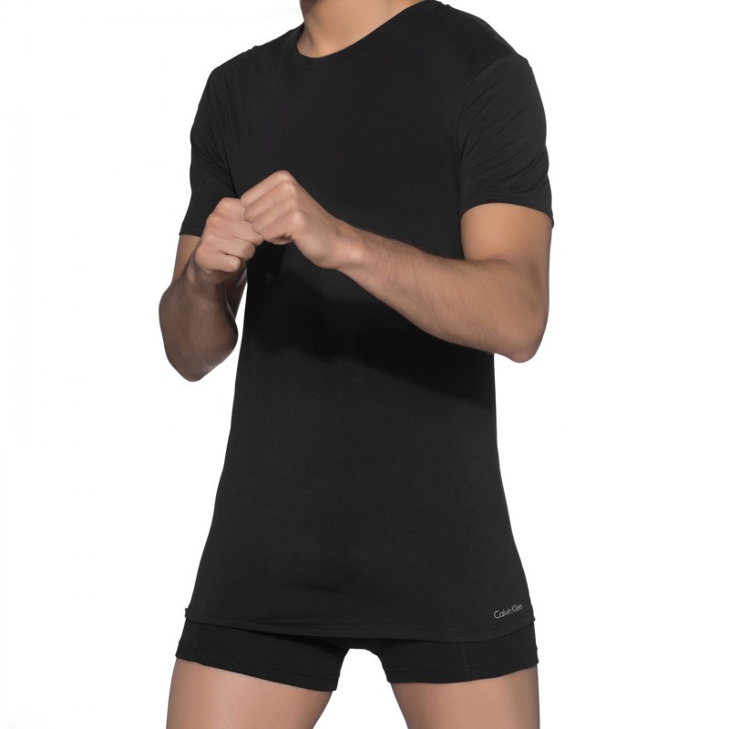 Boxerman_Calvin Klein_3-er Set_T-Shirt_Schwarz