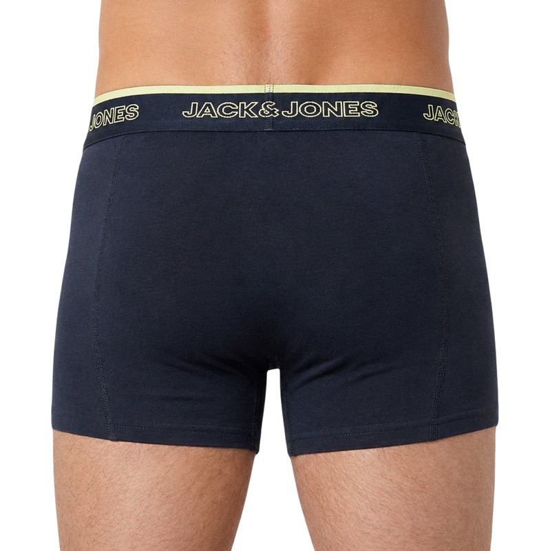 Jack & Jones 5-er Set Trunks Dunkelblau verschiedenfarbiger Bund