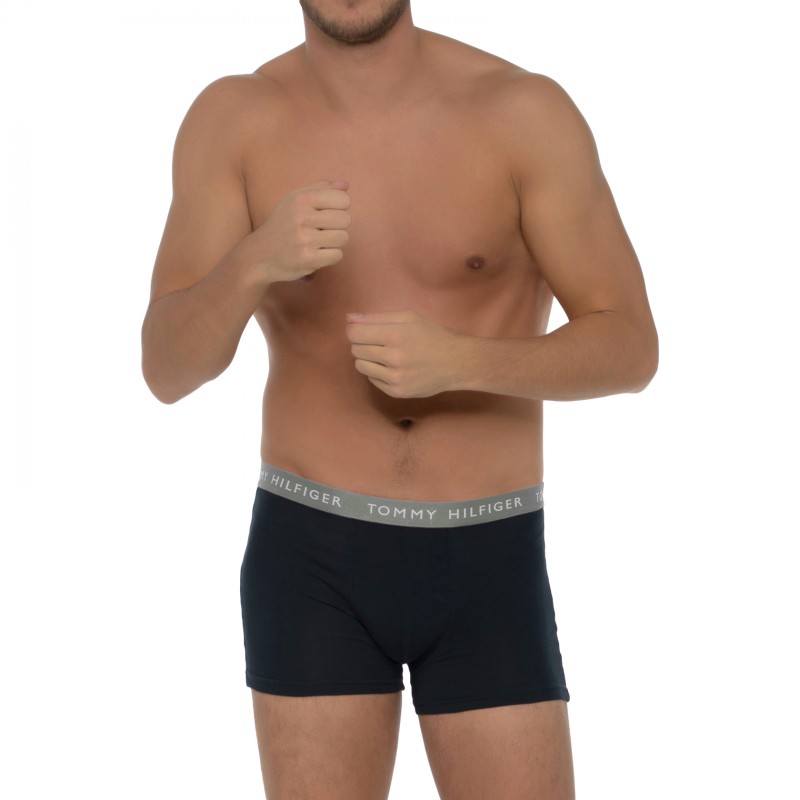 Boxerman_Herrenunterwäsche_Boxershorts_Tommy Hilfiger_3-er Set_Trunks_Dunkelblau