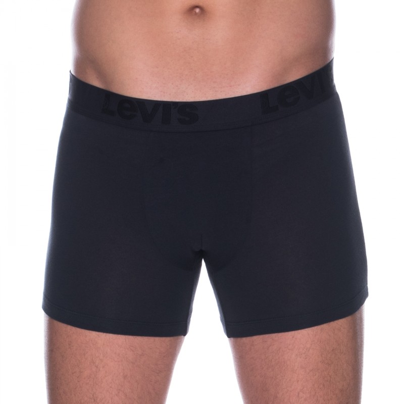 Levi's_3-er Set_Boxer Briefs_Schwarz