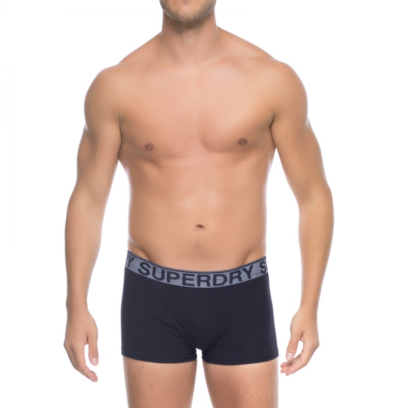 Superdry_2-erSet_Trunks_Schwarz&Grau