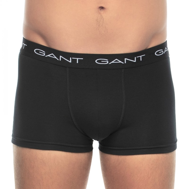 GANT_3-erSet_Trunks_Schwarz,Grau&Hellblau