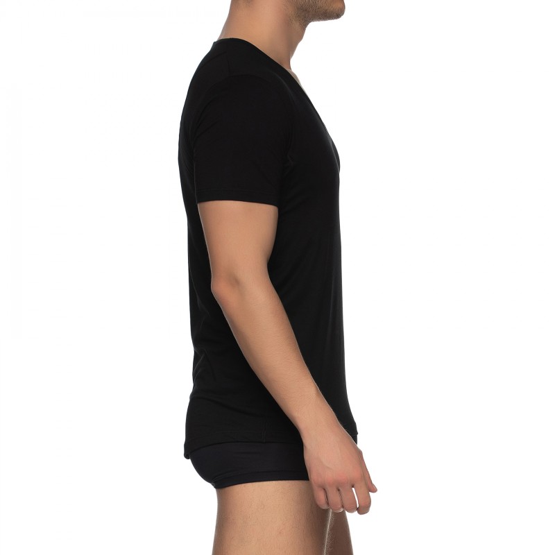 Boxerman_Herrenunterwäsche_Shirt_Mey_Unterhemd_Dry Cotton_Schwarz