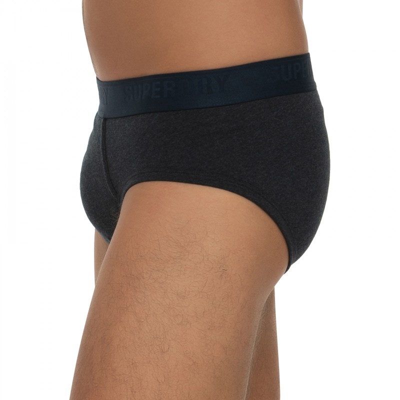 Boxerman_Herrenunterwäsche_Superdry_3-er Set_Slips_Blau