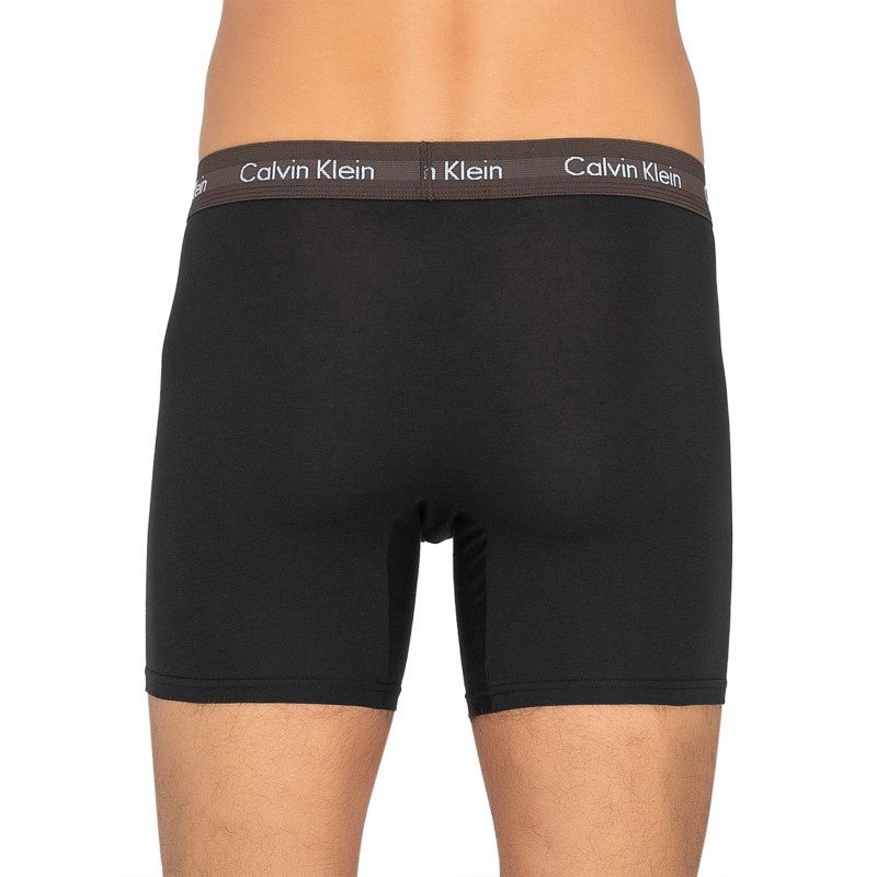 CalvinKlein_5-erSetBoxerBriefs_Schwarz_mitverschiedenfarbigemWebbund