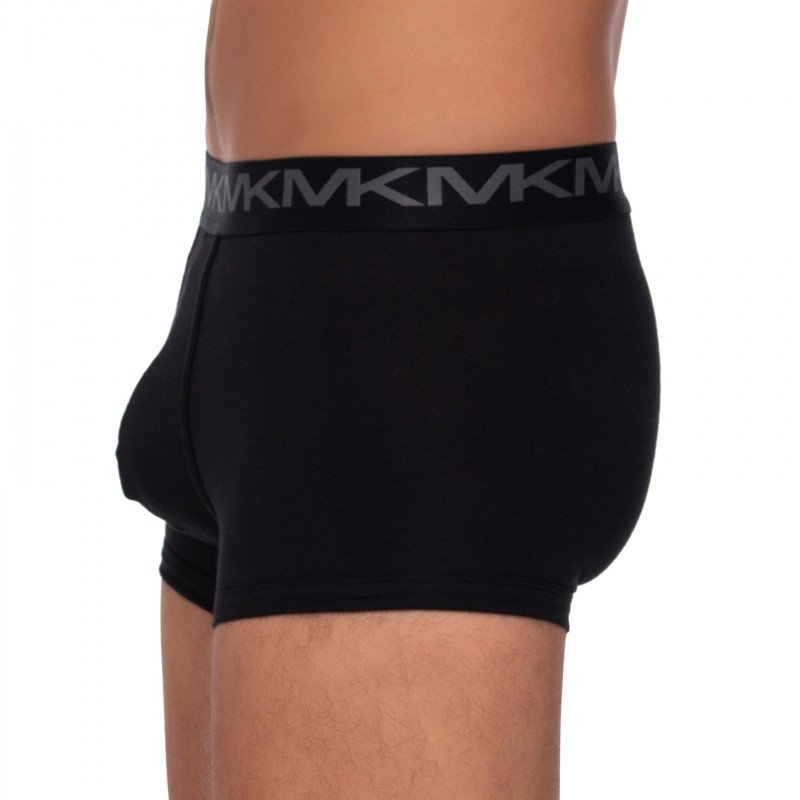Boxerman_Boxershorts_Herrenunterwäsche_Michael Kors_3-er Set_Trunks_SchwarzBlau Grau