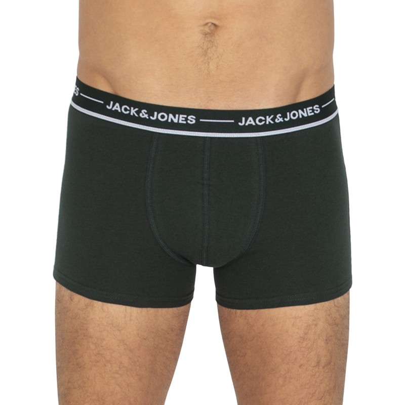 Jack & Jones_5-er Set_Trunks_Schwarz Blau Grün & Grau