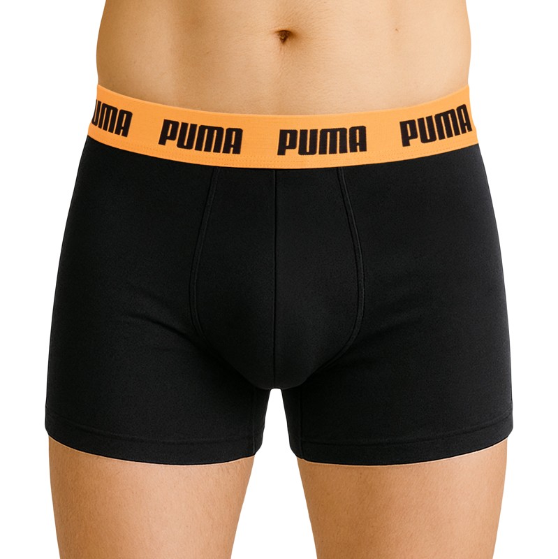 Boxerman_Herrenunterwäsche_Boxershorts_Puma_3-er Set_Basic Trunks_Schwarz
