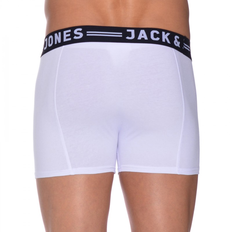 Jack & Jones 3-er Set Weiss mit Logo-Bund