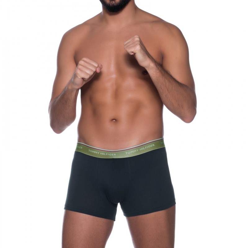Boxerman_Boxershorts_Herrenunterwäsche_Tommy Hilfiger_3-er Set_Trunks_Blau
