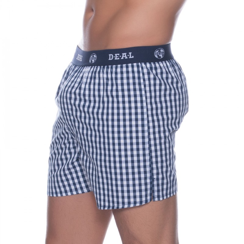 D.E.A.LInternational_Boxershorts_Blau&Weiß_kariert