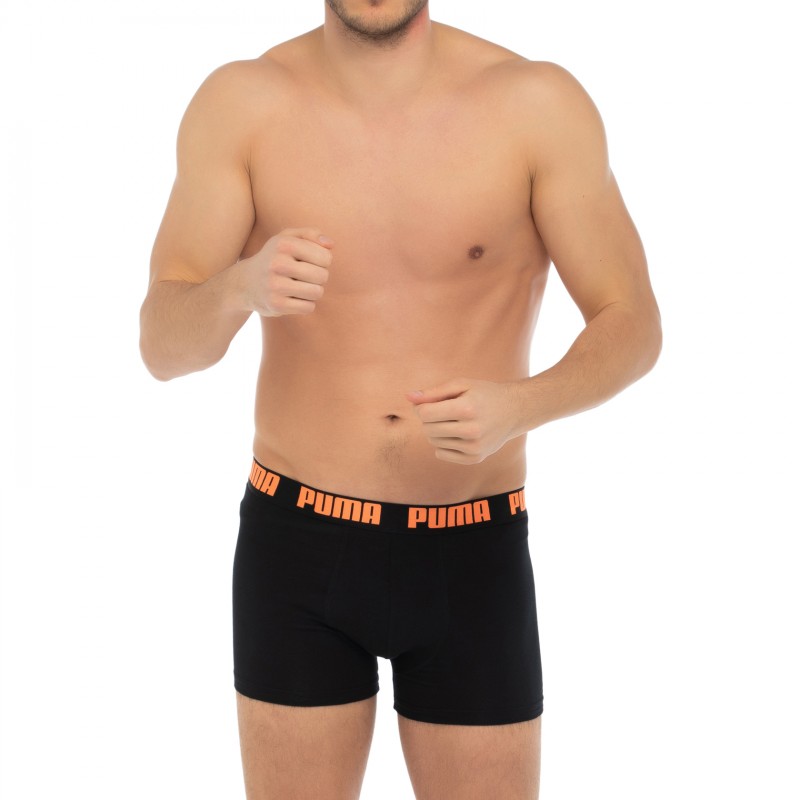 Puma_2-erSet_Boxers_Grau&Schwarz