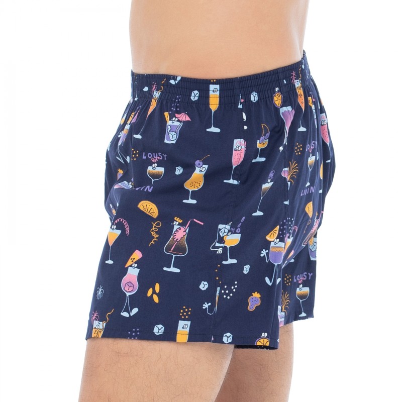 LousyLivin_2-erSet_Boxershorts_Grün&Lila_mitMotiv