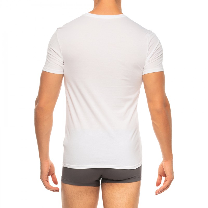 Lacoste_3-er Set_T-Shirts_Weiß