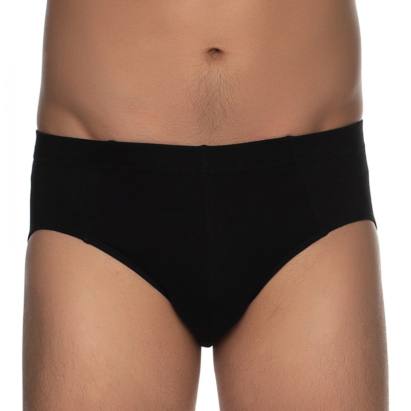 Boxerman_Herrenunterwäsche_Schiesser_3-er Set_Slips_Schwarz