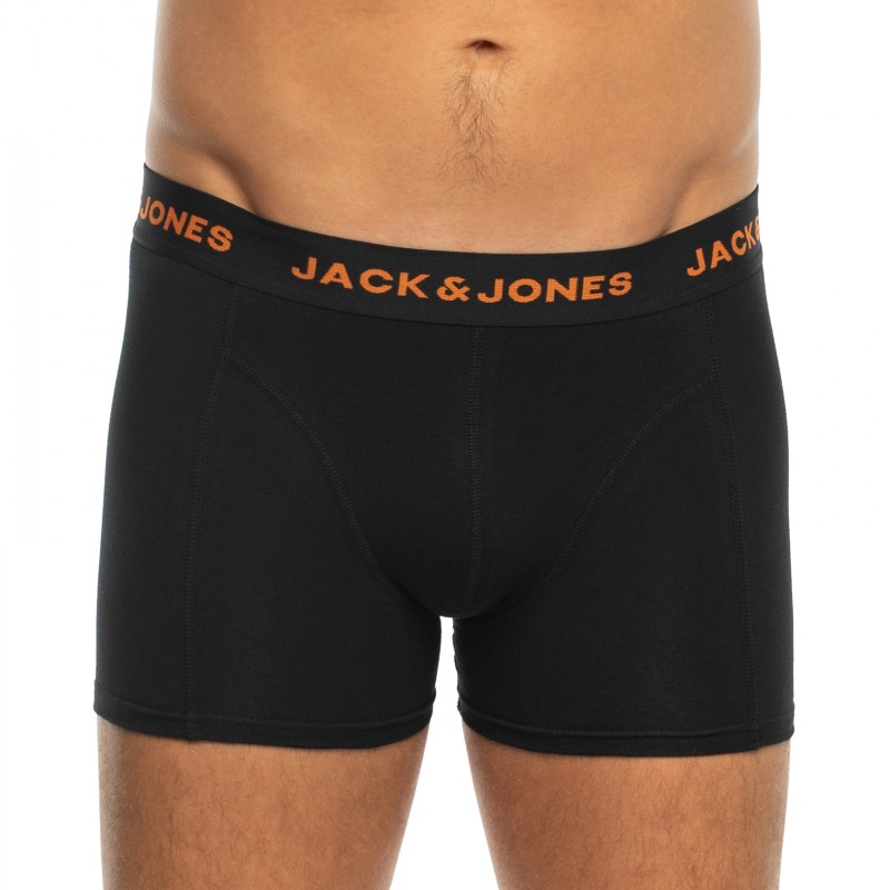 Jack&Jones_5-erSet_Trunks_Schwarz_mitverschiedenfarbigemWebbund
