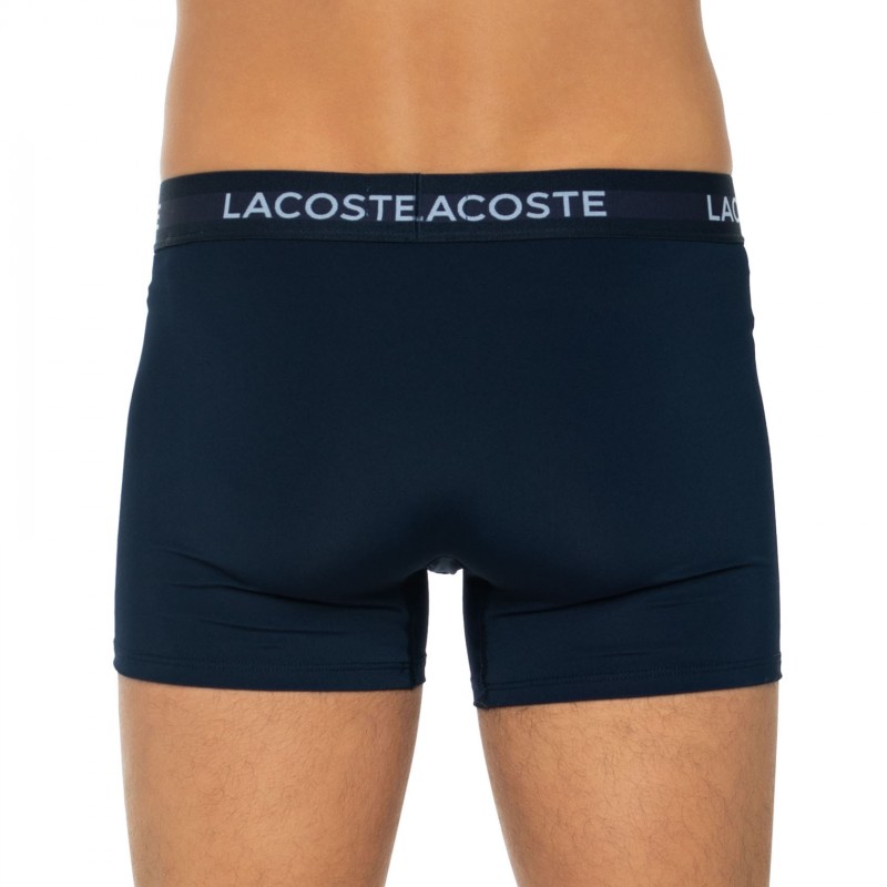 Boxerman_Herrenunterwäsche_Boxershorts_Lacoste_3-er Set_Trunks_Blau Rot Weiß