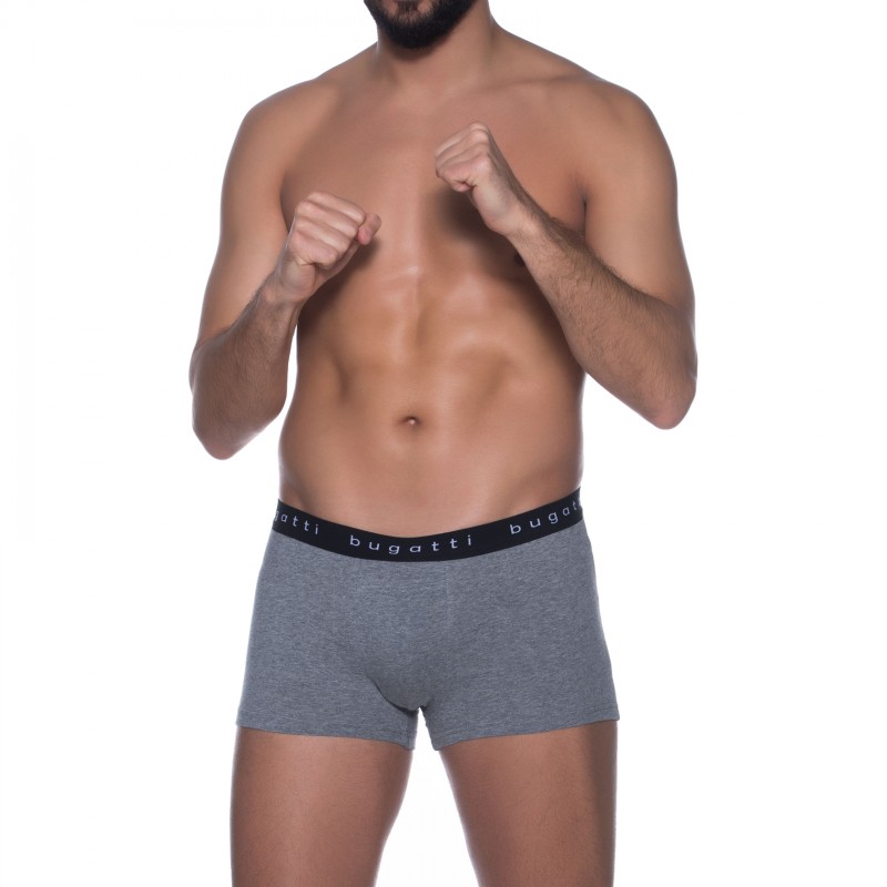 Bugatti_3-erSet_Trunks_Weiß,Schwarz&Grau