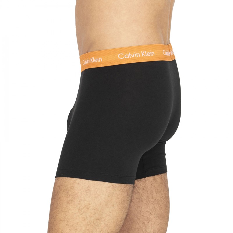 CalvinKlein_5-erSetBoxerBriefs_Schwarz_Priude_mitverschiedenfarbigemWebbund
