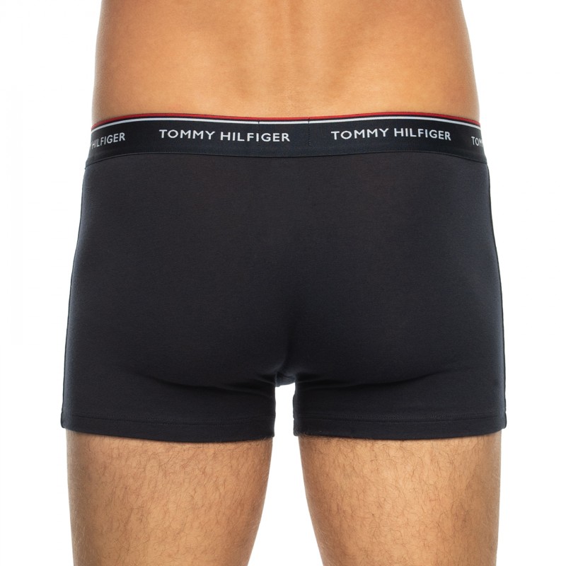 TommyHilfiger_3-erSet_Trunks_Blau,Grau&Bordeaux